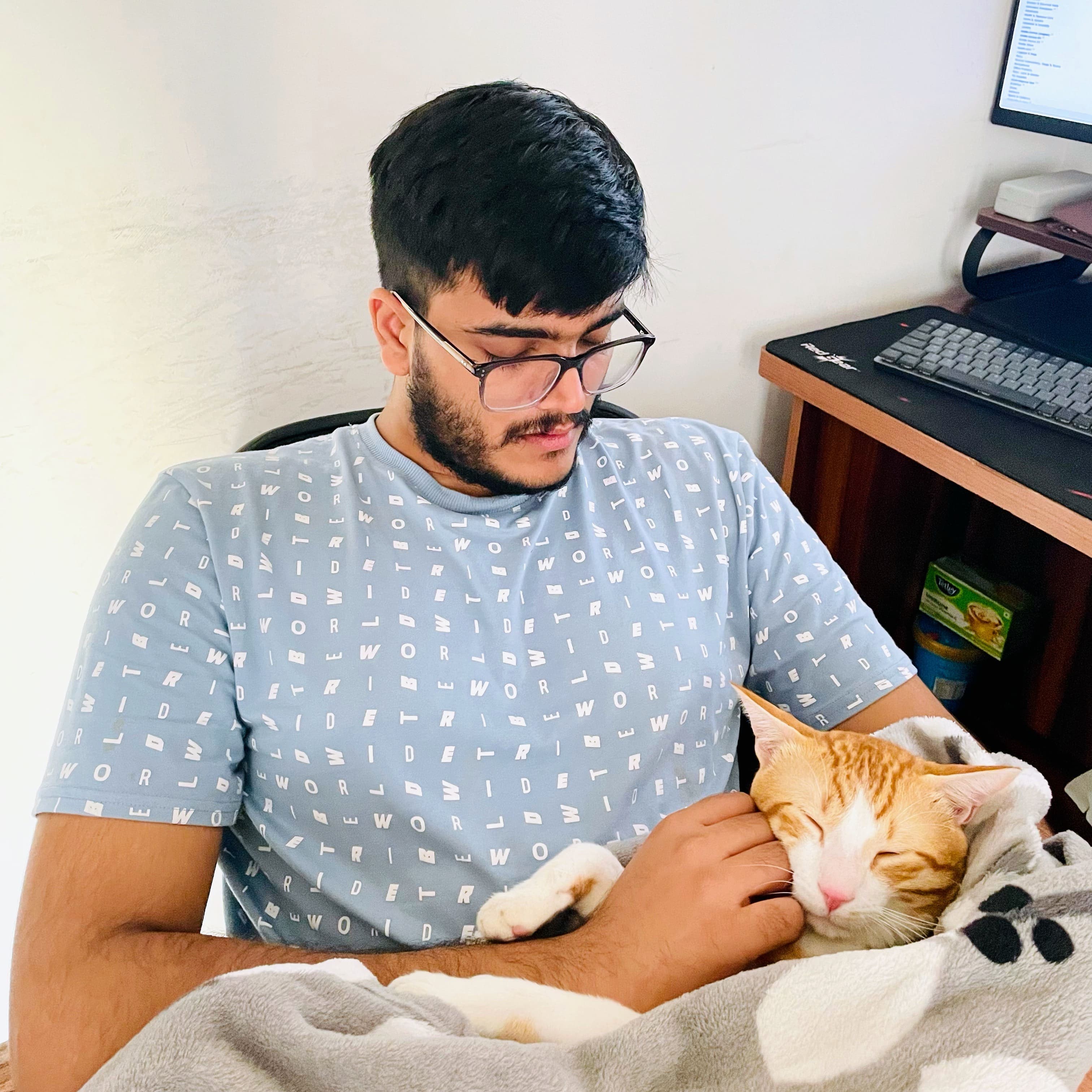 Me spending time with Gingy